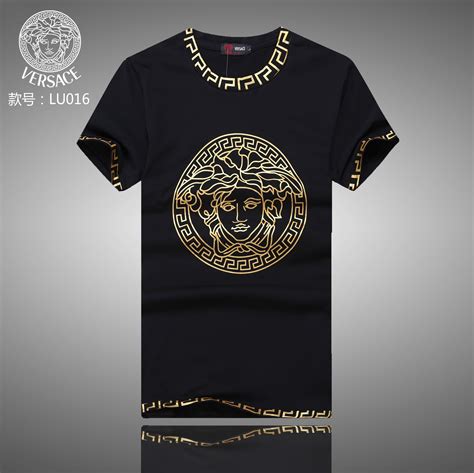 mens replica versace t shirts|Versace t shirt men's sale.